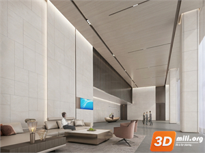 Lobby front desk Skp Files 